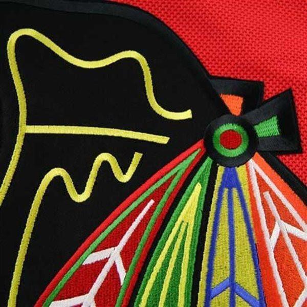 Chicago Blackhawks YOUTH Teuvo Teravainen Premier Home Jersey with AUTHENTIC TACKLE-TWILL LETTERING