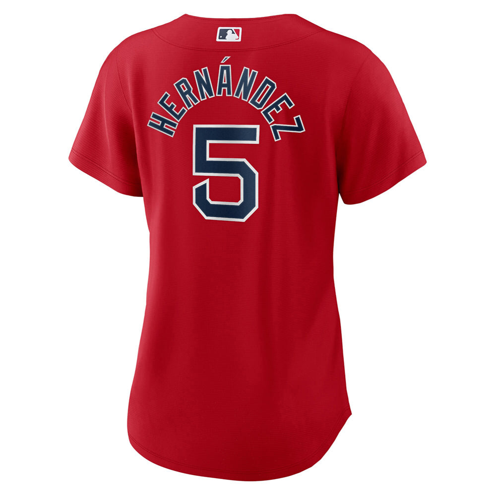 Women's Boston Red Sox Enrique Hernandez Alternate Player Jersey - Red