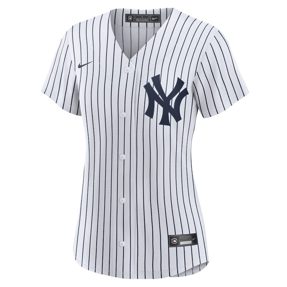 Women's New York Yankees Aaron Judge Cool Base Replica Home Jersey - White
