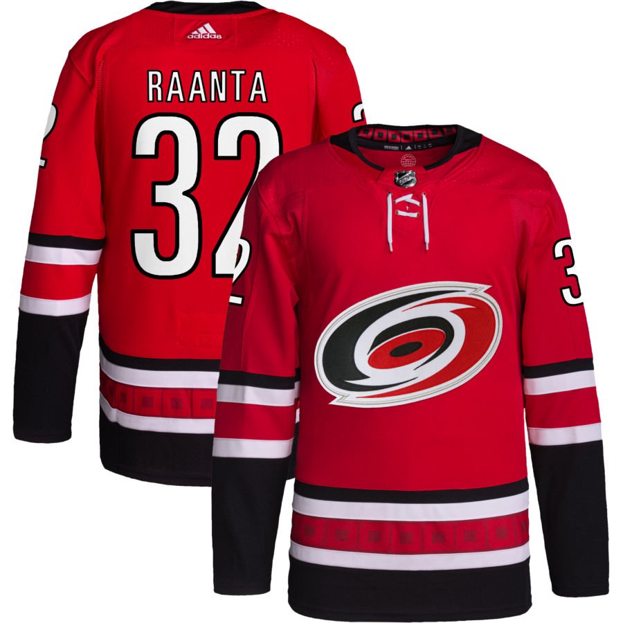 Carolina Hurricanes #32 Antti Raanta Red Home Authentic Pro Jersey