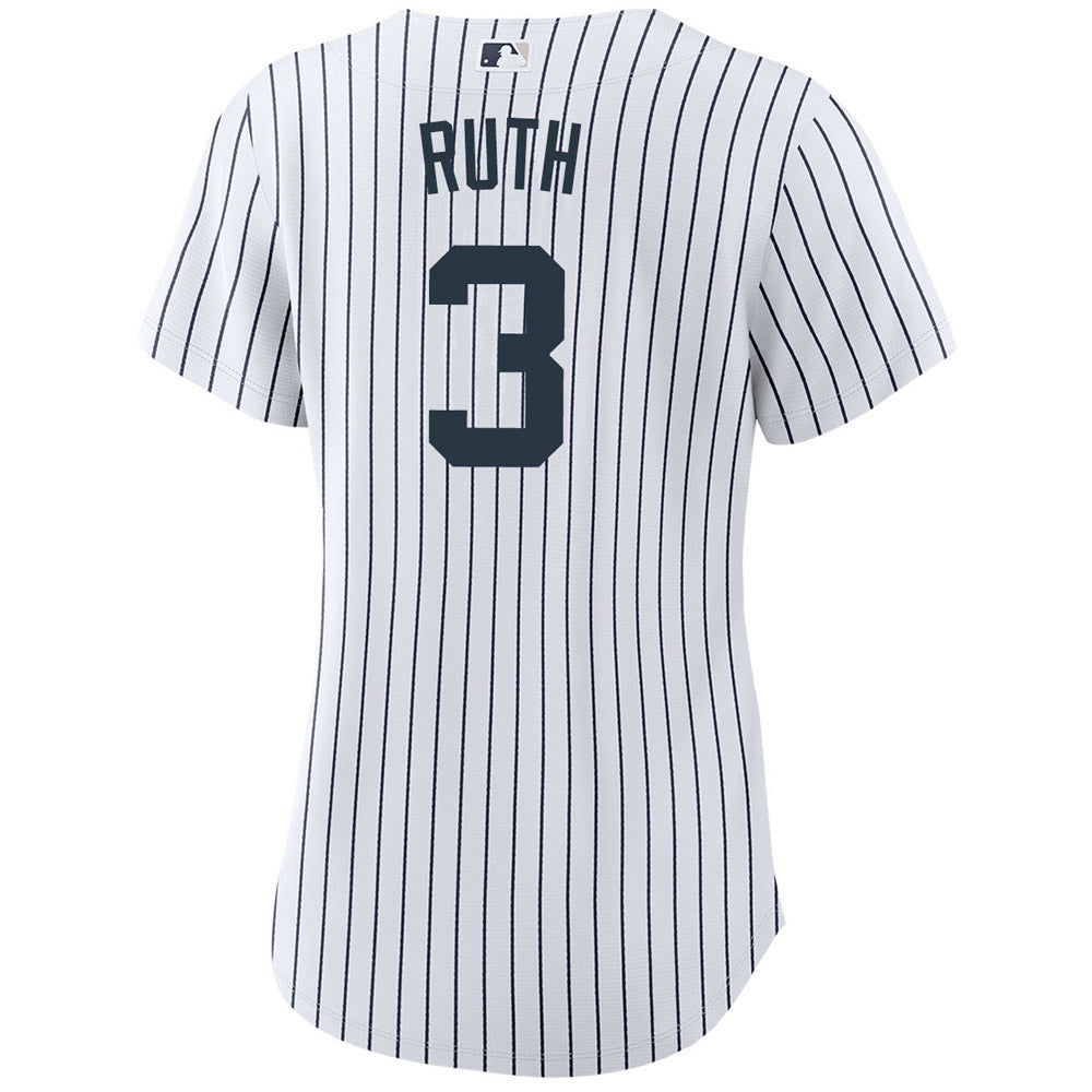 Women's New York Yankees Babe Ruth Replica Home Jersey - White