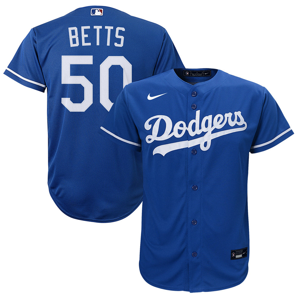 Youth Los Angeles Dodgers Mookie Betts Alternate Player Jersey - Royal